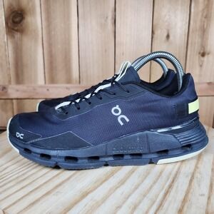 On Running Cloudnova Form Shoes Womens 7.5 Black Cushioned Athletic Sneakers